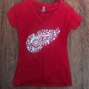 Red wings shirt